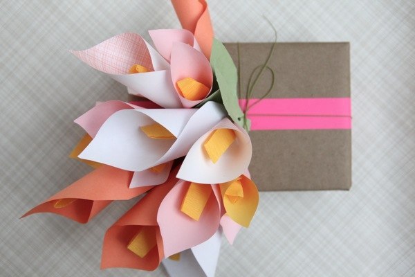 Креативные подарки из бумаги на День рождения маме