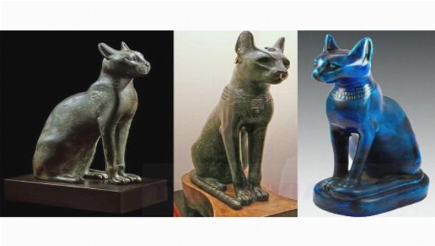 Статуэтки кошек древнего Египта